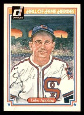 1983 Donruss Baseball #8 Luke Appling Signed Auto Autograph (no COA) - Image 1 of 2