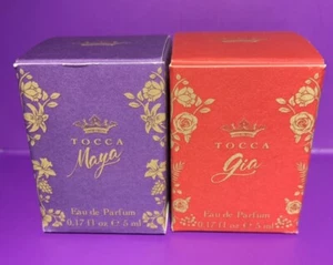Tocca Maya & Gia EDT 5ml each And Boxed - Picture 1 of 1