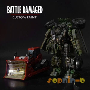 Custom Paint Battle Damaged Movie Devastator Rampage Long Haul Figure - Picture 1 of 13