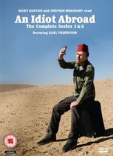 An Idiot Abroad -Complete Series 1 And 2 - 4 DVD Box Set Karl Pilkington NEW