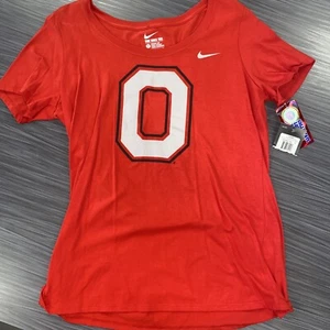 Ohio State Buckeyes T-Shirt NIKE Athletic Cut NCAA NEU mit Etikett rot BIG TEN - Bild 1 von 4
