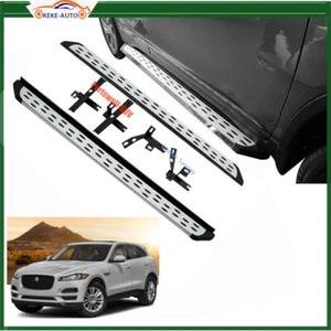 estriberas peldaños laterales pedales barra Nerf aptos para Jaguar F PACE F-PACE 2016-22 - Imagen 1 de 6