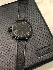 U-Boat Classico Automatic Black Carbon Fiber Dial Men's Watch 53mm - Picture 1 of 4