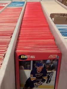 1991 Score Hockey (Canadian) #1-252 - Pick Your Cards - Bilingual EN/FR - Picture 1 of 519