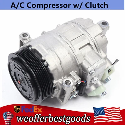 For Mercedes Benz C320 E320 E550 G500 ML350 SLK280 A/C Compressor W/ Clutch - Image 1 of 4