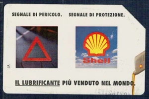 GIAN - Scheda telefonica OMAGGIO "SHELL" OM 80 Usata magnetica - Imagen 1 de 2