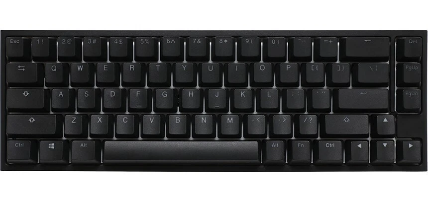 4710578290838 Ducky One 2 SF Gaming Keyboard, MX-Blue, RGB LED - Black (US) No n - Image 1 of 1