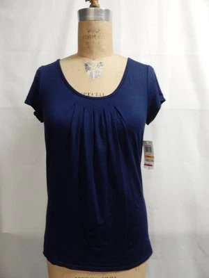 Alfani Intimates Scoop Neck Sleep Top Navy Sail  NWT - Image 1 of 2