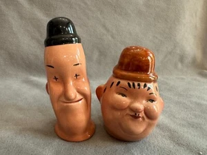 Vintage Laurel & Hardy, Pfeffer & Salzstreuer, Beswick England - Bild 1 von 6