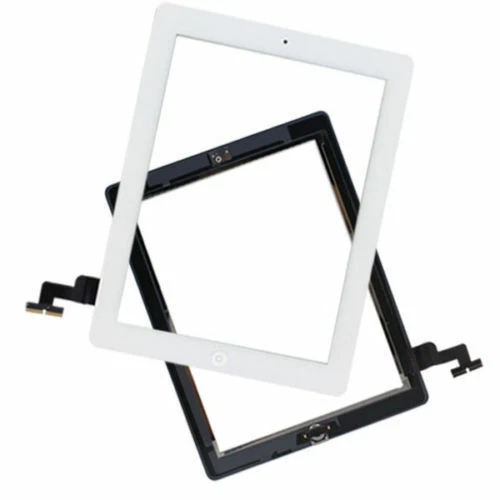New Glass Touch Screen Digitizer With Home Button Replacement For iPad 2 2nd Gen - Image 1 of 1