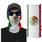 Bandana cravate internationale drapeau du Mexique - masque facial, cornemuse multifonctionnelle