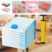 Large Vacuum Storage Bags Space Saving Clothes Home Travel Compressed Bag