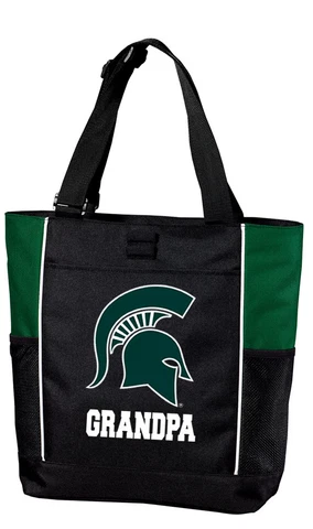 Michigan State Grandpa Tote Bag Michigan State University Grandpa for SHOPPING T Cover