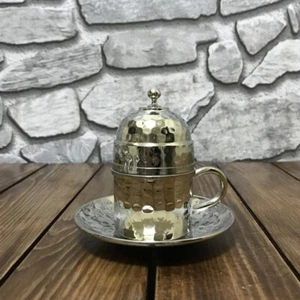Coffee Cup Turkish Coffee Cup Handmade Vintage Copper Hammered Espresso Cup - Picture 1 of 2