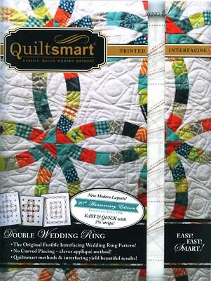 Double Wedding Ring Classic Pack Quilt Pattern with Printed Interfacing by Matti - Image 1 of 2