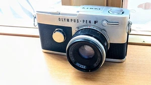 Olympus Pen FV Halbformat 35mm SLR mit 38mm - getestet, Near Mint, aus Japan - Bild 1 von 6