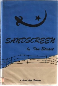 Sandscreen by Ian Stuart (1987) Vintage Crime Club 1st Edition Hardcover - Picture 1 of 3