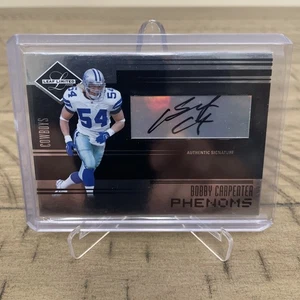 2006 Leaf Limited Phenoms /100 Bobby Carpenter #295 Rookie Auto RC - Picture 1 of 2