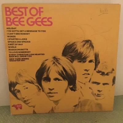 The Best of the Bee Gees VINYL LP Record Album #SO874 1973 - Image 1 of 4