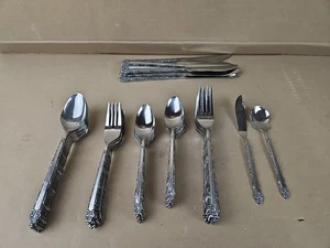 50-TEILIGES SET VINTAGE MCM ECKO ETERNA MARY ELLEN JAPAN EDELSTAHL BESTECK  - Bild 1 von 7