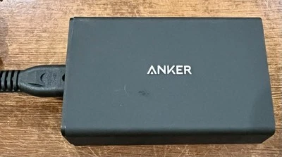 Anker PowerPort Speed 40W 5 Port IQ Wall Charger A2124 - Black - Tested Works - Image 1 of 3