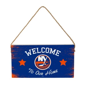 New York Islanders Wood Wall Sign, 6x11 - Picture 1 of 3