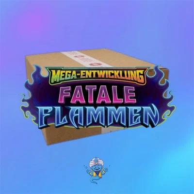 Pokémon Fatale Flammen Top Trainer Box Case Deutsch Neu & Sealed - Bild 1 von 2