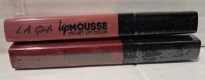 (2) L.A. Girl Lip Mousse Velvet Lip Color NUOVO sigillato #781 SQUAD & #790 SLAY - Foto 1 di 3