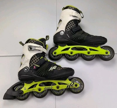K2 Alexis BOA Inline Skates Womens Sz 10 Fitness Roller Blades 84mm Wheels Used - Image 1 of 4