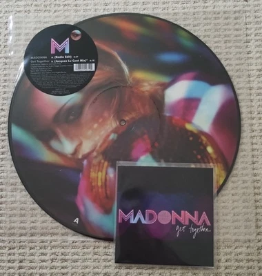 Madonna - Ger Together - Picture Disc 12" Vinyl & CDR Promo Mint - Image 1 of 2