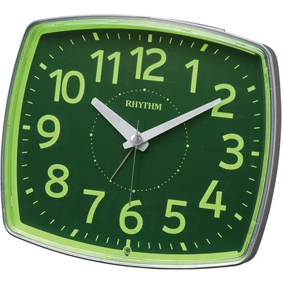 RHYTHM Large Alarm Clock Condensing Dial Light  13.1x15x6.7cm - Image 1 of 4