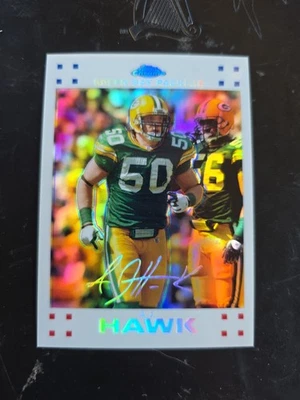 2007 Topps Chrome - A.J. Hawk #TC150 White Refractor /869 - Image 1 of 2
