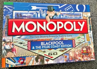 Monopoly Blackpool & The Flyde Coast Edition Board Game Complete + instructions - Image 1 of 4