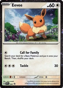 Eevee 043 -HOLO - SV: Scarlet & Violet Promo Cards - NM - Picture 1 of 2