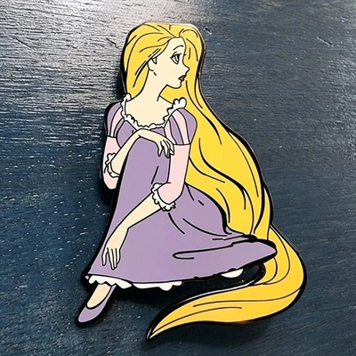 Disney Tangled FANTASY Pin  Rapunzel Looking Over Shoulder - Image 1 of 3