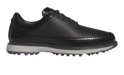 Adidas MC80 Unisex Zapatos de Golf-Negro/Plateado/Gris-Talla Hombre’s-7/Mujer’s 8 Foto 1 de 4