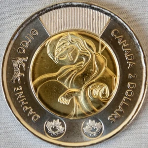 **NEW*CANADA / KANADA_2 Dollar 2025_Life and Art of Daphne Odjig_normal_unc - Picture 1 of 2