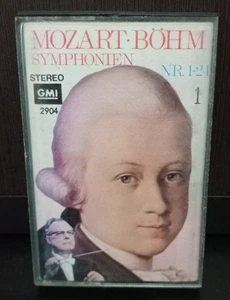Cassette Mozart Böhm, Berliner Philharmoniker – Die Frühen Symphonien Nr. 1-24 - Picture 1 of 5