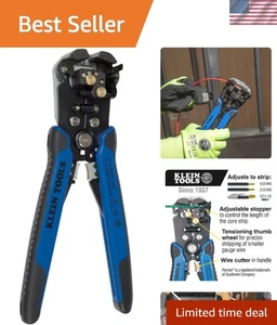 Klein 11061: pelado de cables de precisión para Romex y cables trenzados, autoajustable - Imagen 1 de 12