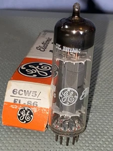 NOS Mullard GE 6CW5 EL86 Tube - Foto 1 di 1