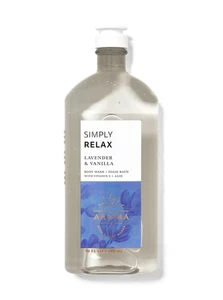 Aromatherapy Sleep - Lavender + Vanilla Body Wash & Foam Bath, 10 Fl Oz - Picture 1 of 12