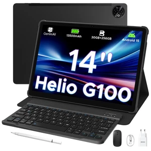 Doogee 14,0" WLAN Tablet Android 15 32+256GB Tablet Pad 13500mAh Octa Core 2025 - Bild 1 von 12