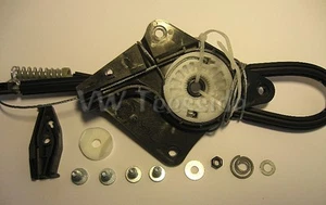Genuine VW Beetle Convertible Cabriolet - RIGHT Rear Window Regulator Repair Kit - Picture 1 of 1