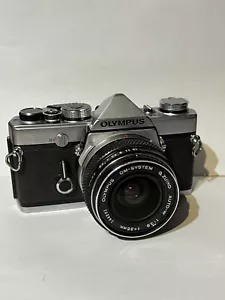 Olympus OM-1 w/ Zuiko 35mm f2.8 Lens New Seals Working Condition Tested - Picture 1 of 12