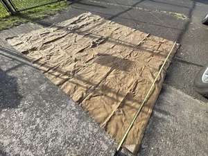 Hirsch Weis White Stag Canvas Tent  Canopy 10’6” x 8’6” Made USA Or Ground Cloth - Picture 1 of 6