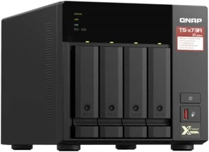 QNAP 4-bay NAS/iSCSI IP-SAN AMD Ryzen V1000 series TS-473A-8G-US - Picture 1 of 3