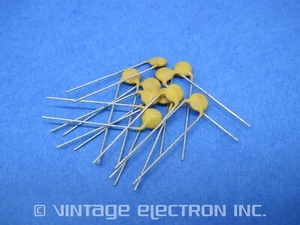 (10) Ceramic Disc Capacitors: 150pF x 100V, 20% - Picture 1 of 6