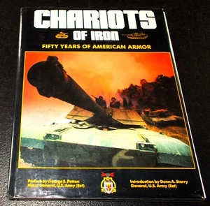 CHARIOTS of IRON: Fifty Years of American Armor, 1990 hc/dj color photos history - Bild 1 von 7