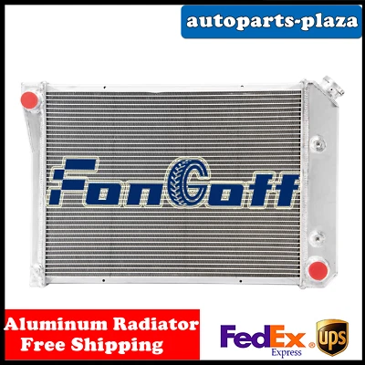 4 Row Radiator fits 1973-1974 Chevy Nova/ Buick Apollo/ Pontiac Ventura 4.1L - Изображение 1 из 4