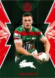 2025 South Sydney Rabbitohs NRL TLA Special Edition Card - Jack Wighton - Picture 1 of 3